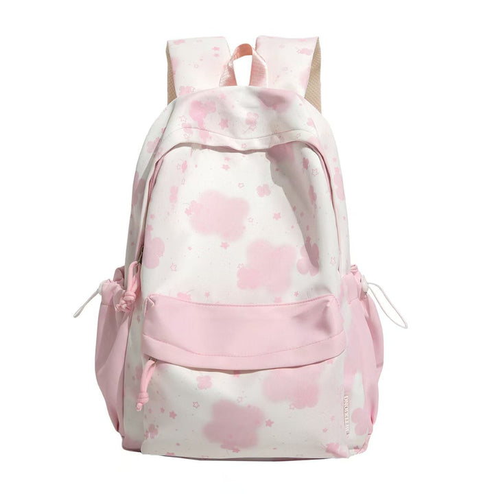 Leisure backpack with cheerful floral design and versatile storage space Stornfield