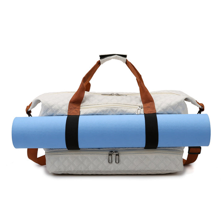 Quilted Travel Duffel Bag