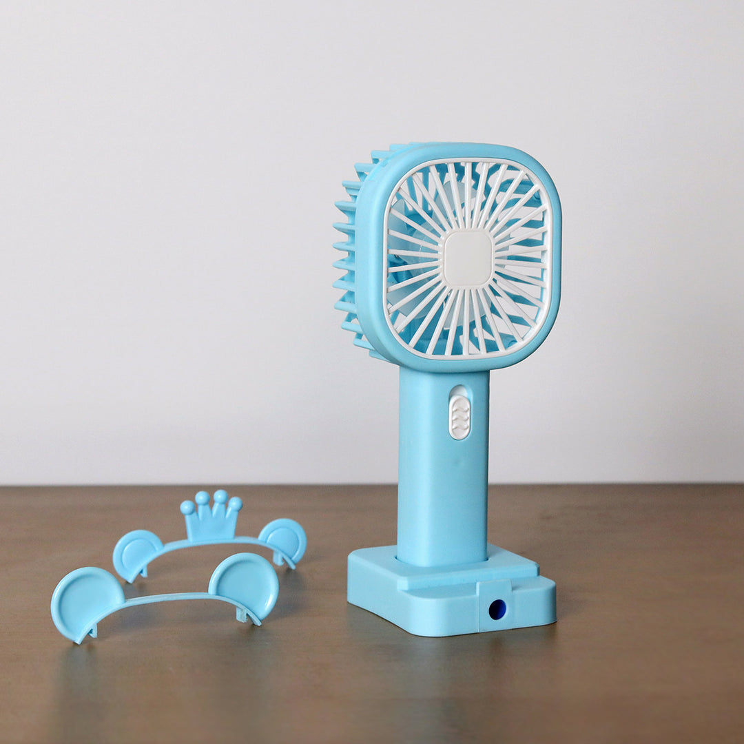 Unisex Portable Hand Fan with Cute Animal Design Stornfield