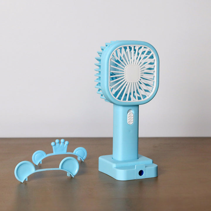 Unisex Portable Hand Fan with Cute Animal Design Stornfield