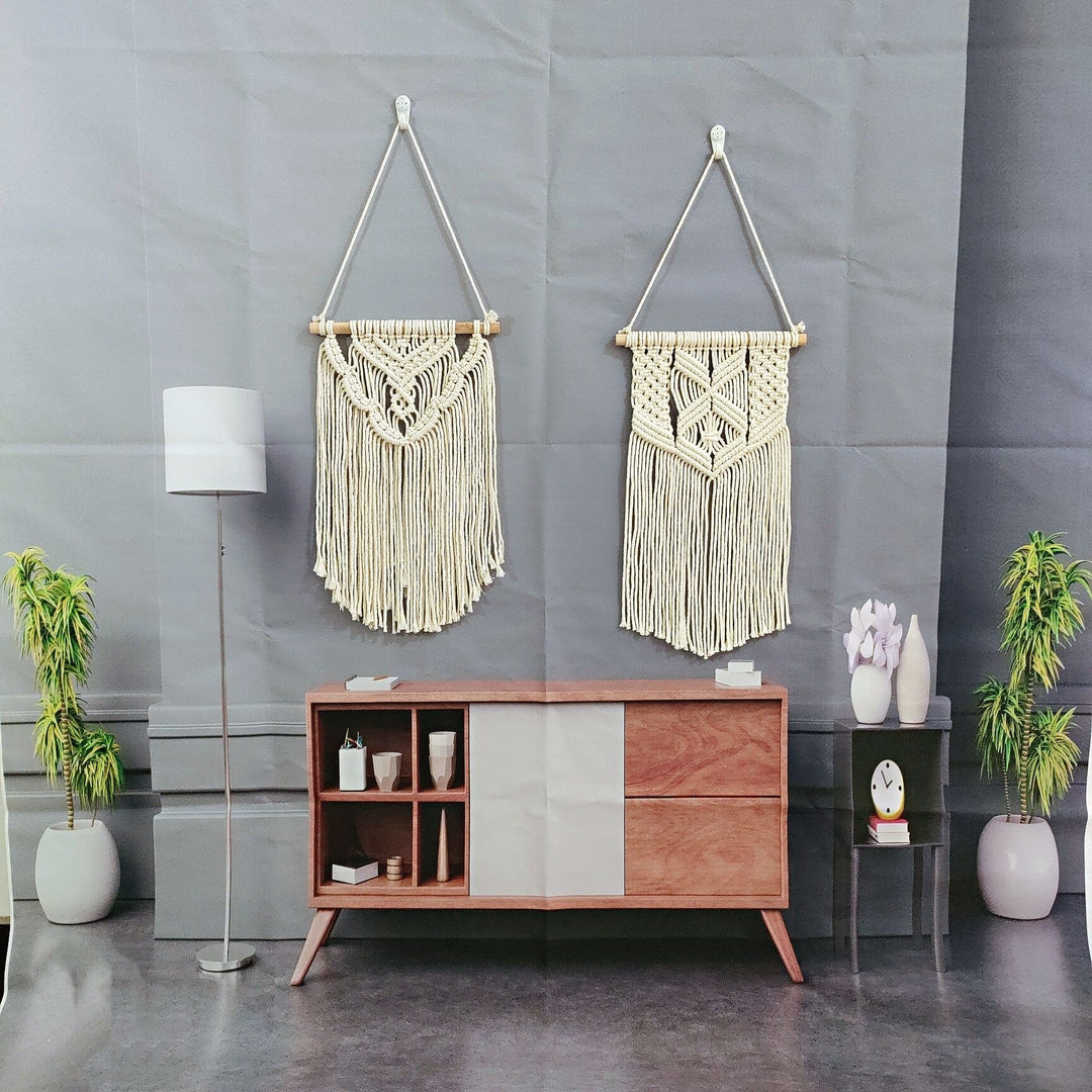 Intricate Macramé Wall Hanging Stornfield