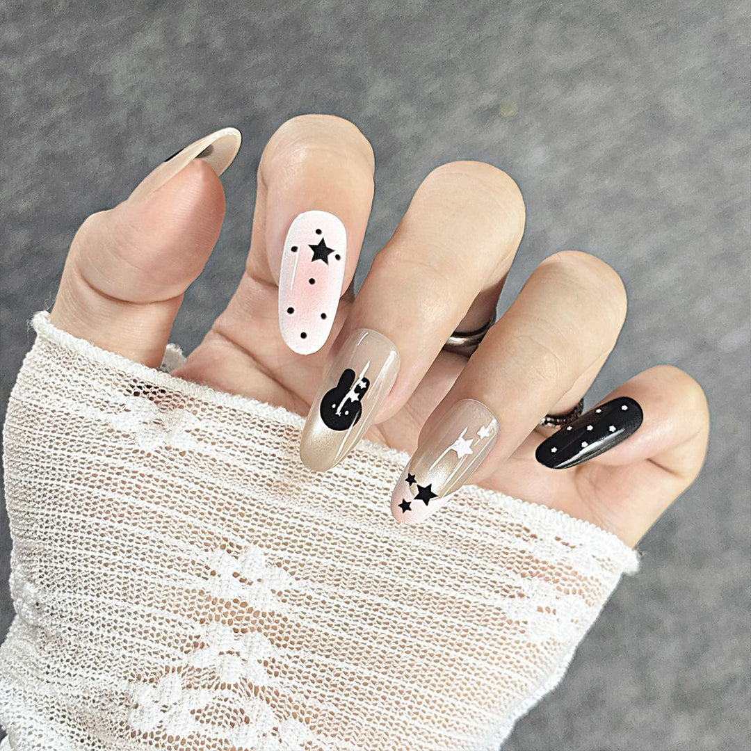 Artistic Press-On Nail Design Stornfield