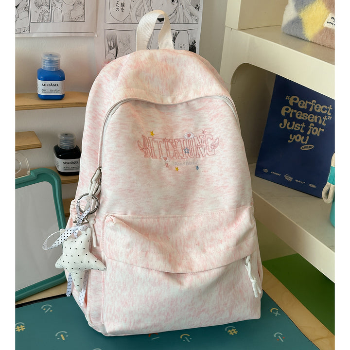 Casual Canvas Backpack with Keychain Stornfield
