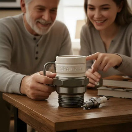 Funny coffee mug in screw thread design Stornfield