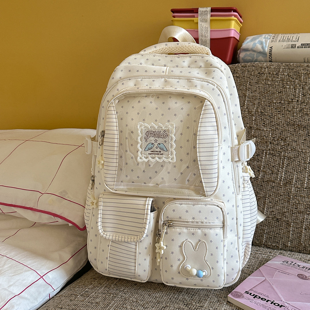 Playful Bunny Ear School Backpack Stornfield