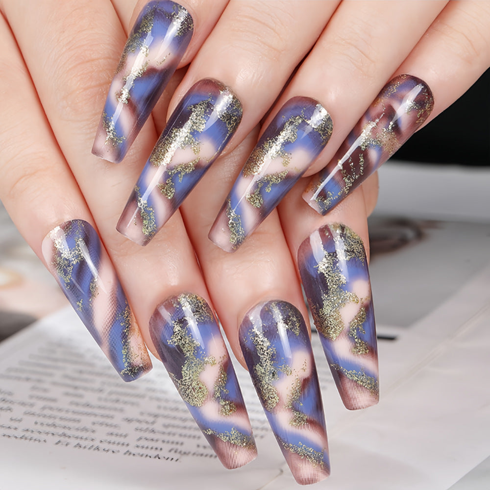Artificial nails with luxurious design Stornfield