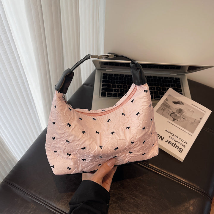 Quilted Floral Shoulder Handbag Stornfield