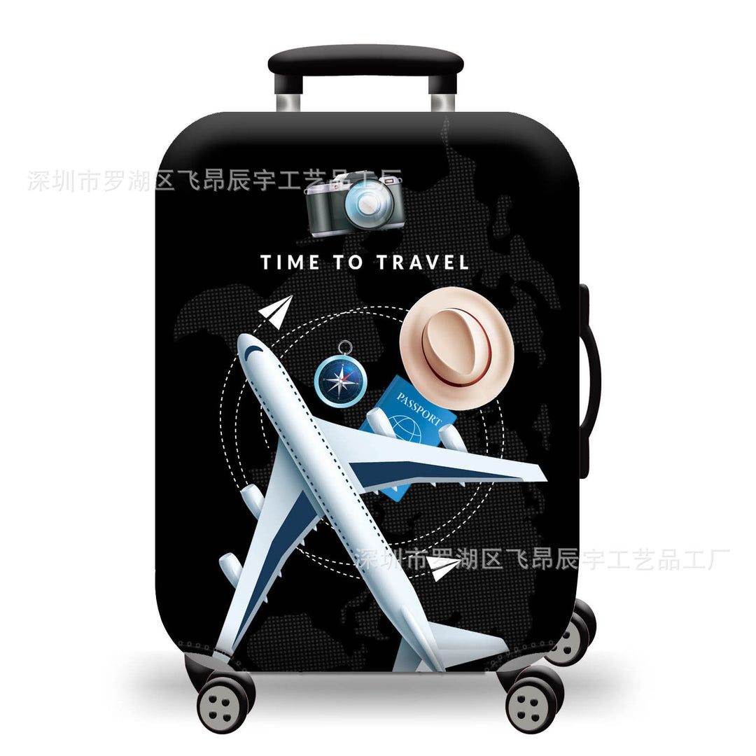 Hard Shell Luggage with Earth Design Stornfield