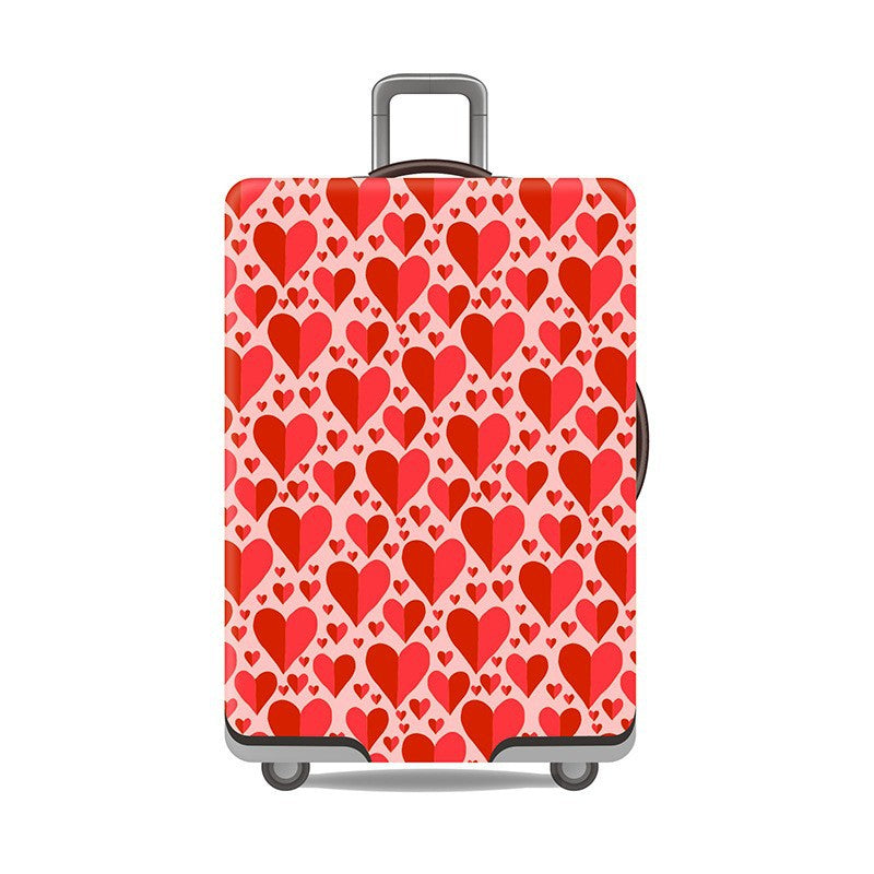 Women's Hard Shell Suitcase with Modern Geometric Design Stornfield