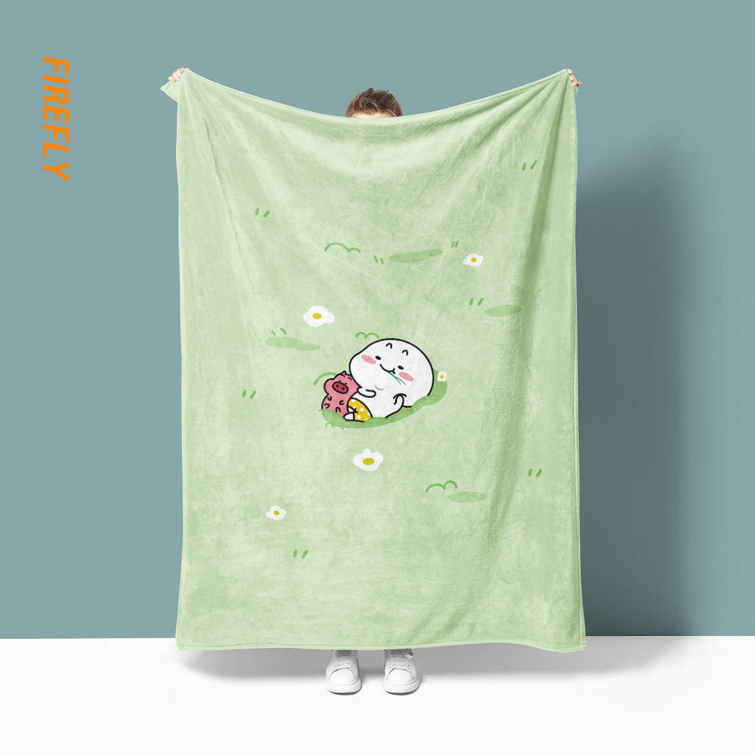 Cartoon-Themed Ultra Soft Fleece Blanket