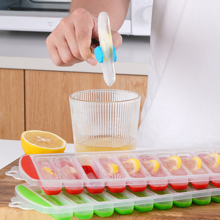 Silicone Ice Cube Tray with Ergonomic Handle Stornfield