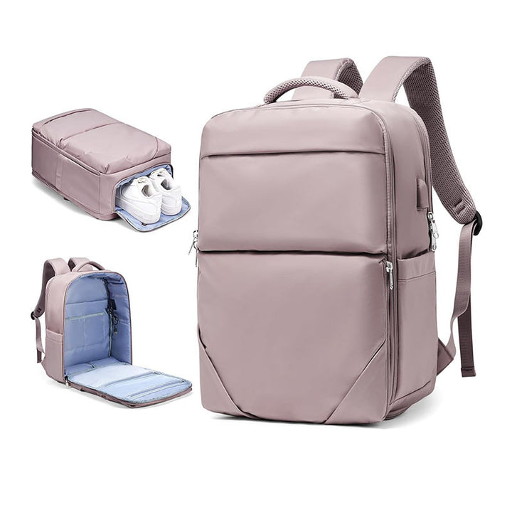 Multifunctional Backpack with Insulated Shoe Compartment Stornfield