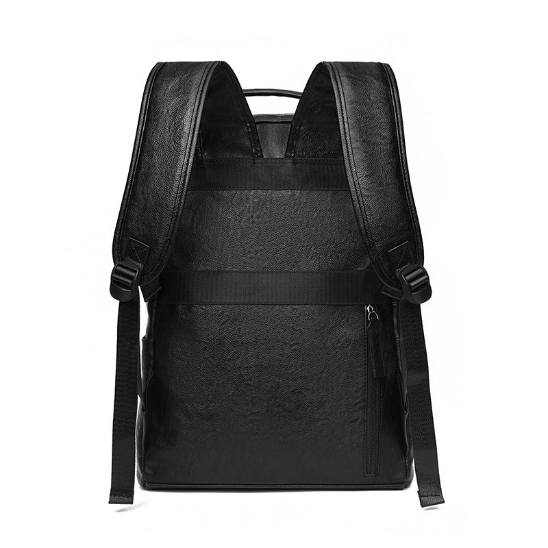 Premium Leather Laptop Backpack Stornfield