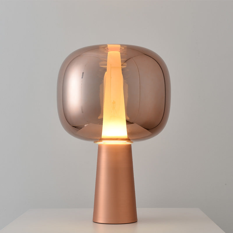 Modern Minimalist Floor Lamp with Transparent Base