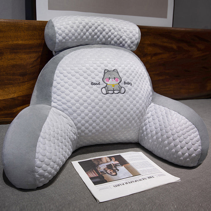 Ergonomic sleep and back support pillow Stornfield