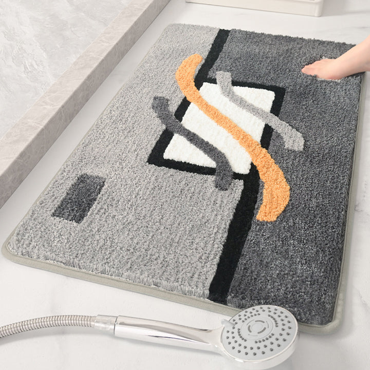 Abstract Design Bath Rug