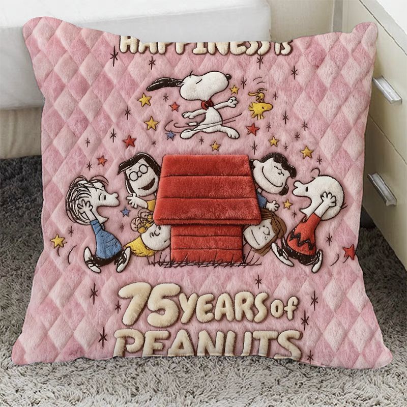 Plush Cartoon Decorative Throw Pillow