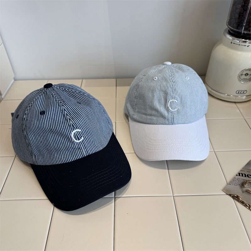 Men's Classic Striped Baseball Cap Stornfield