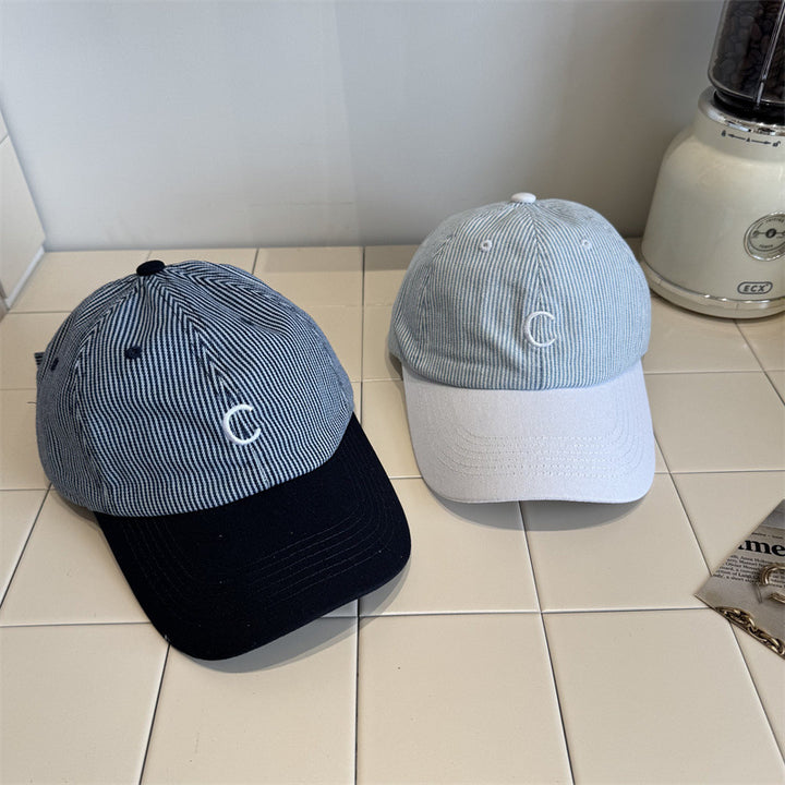 Men's Classic Striped Baseball Cap Stornfield