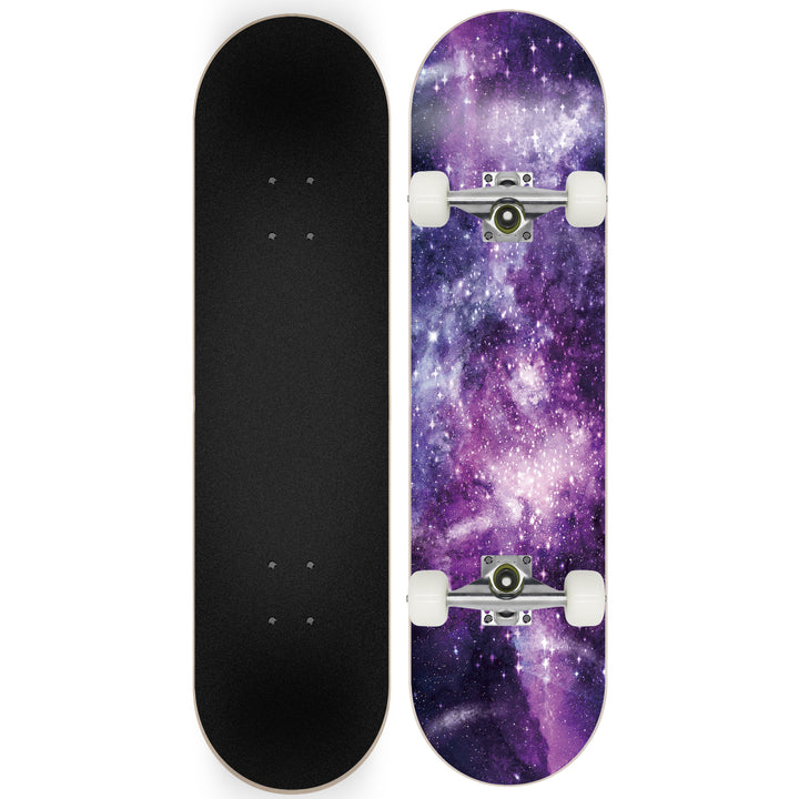 Skateboard with Galaxy Design Stornfield