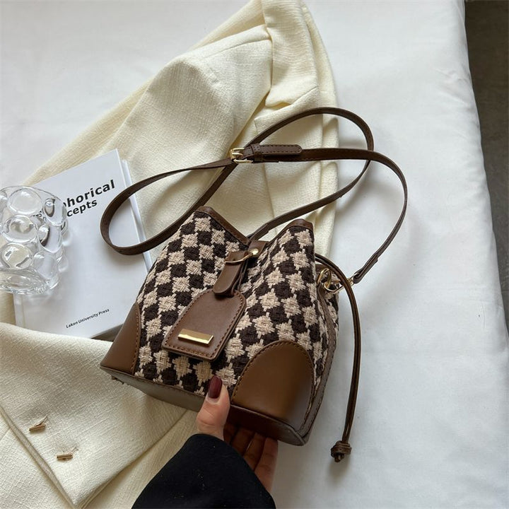Stylish Knit Bucket Bag Stornfield