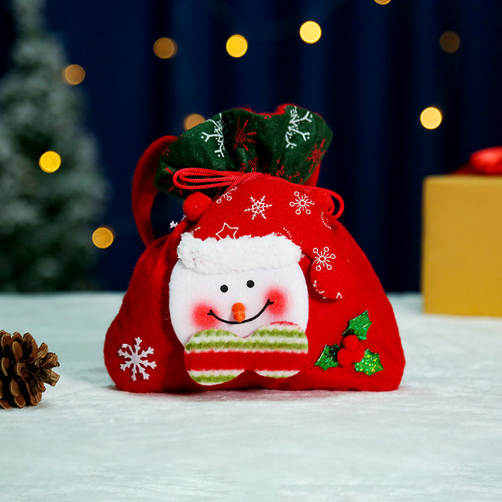 Cute Christmas gnome with gift sack Stornfield