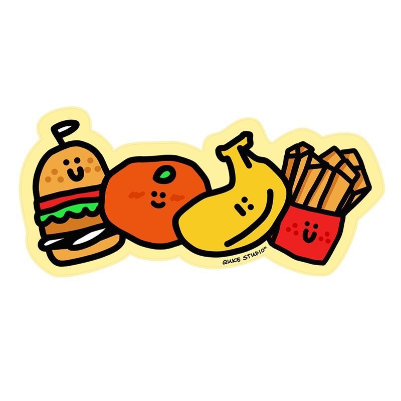 Fun Food-Themed Desk Mouse Pad