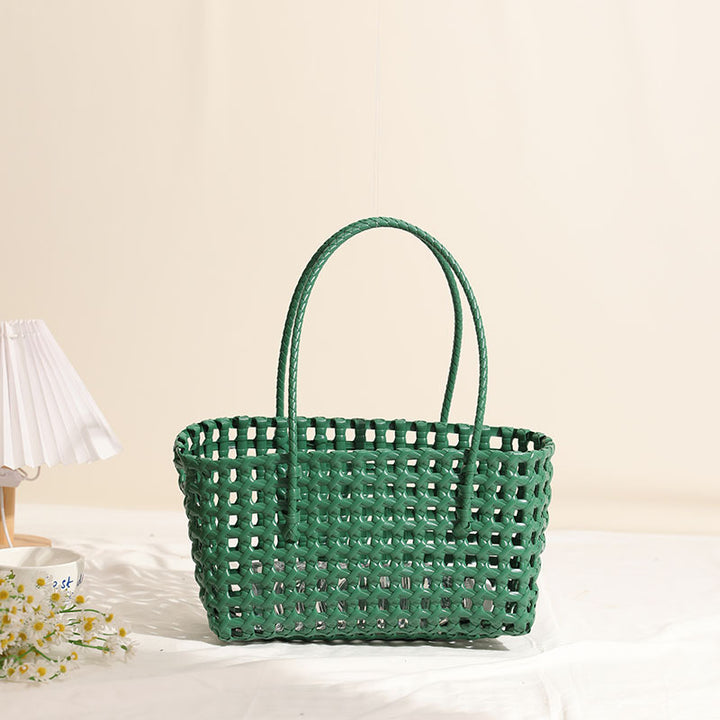 Braided Bast Carrier Bag Stornfield