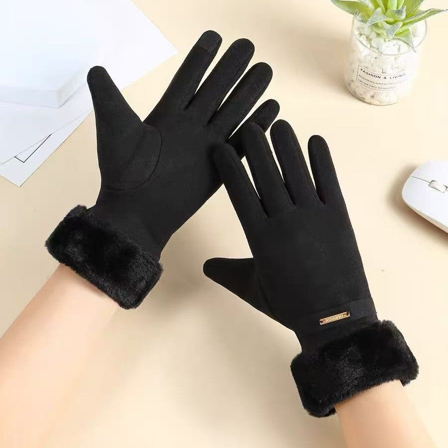Luxurious Fleece-Lined Touchscreen Gloves Stornfield