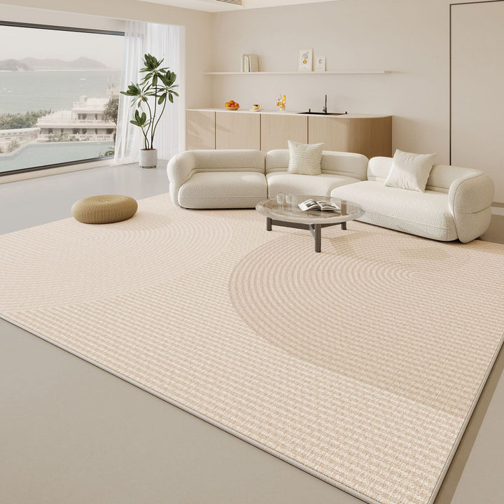 Geometric Textured Area Rug