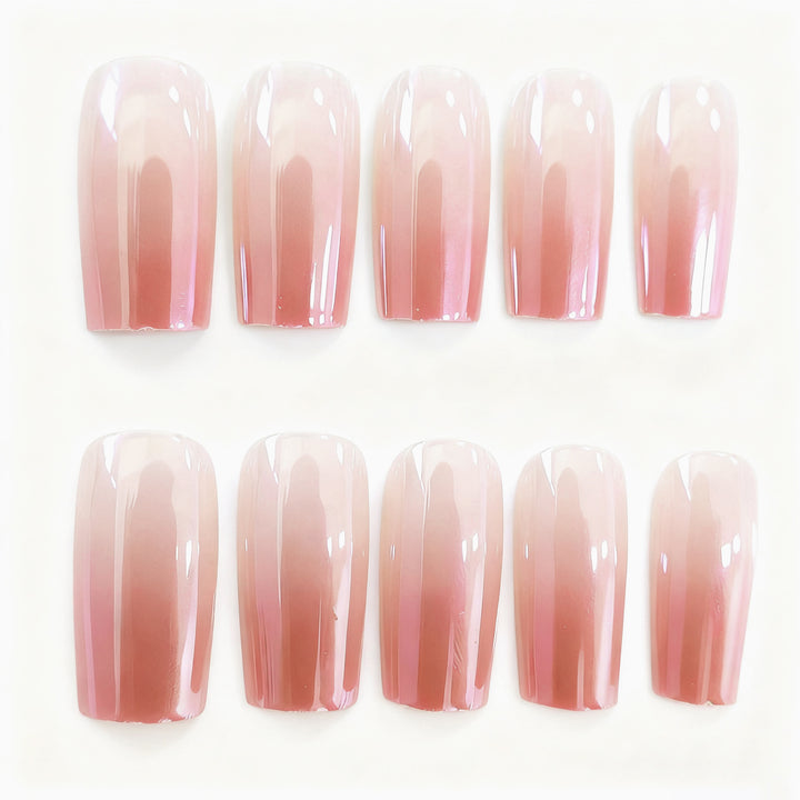 Glossy Ombre Nail Enhancements Stornfield