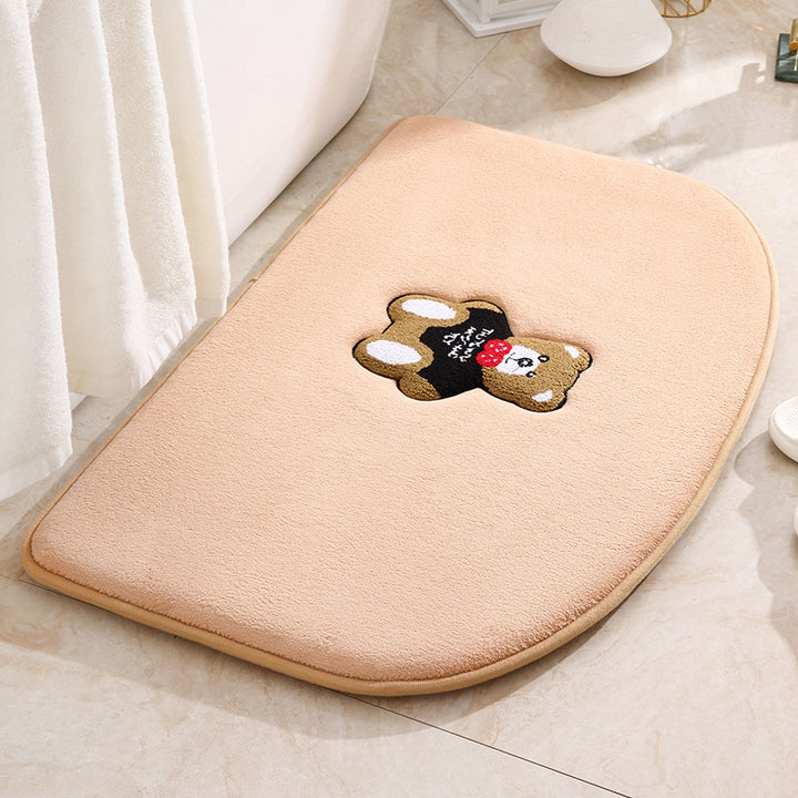 Cute Animal-Themed Bath Mat