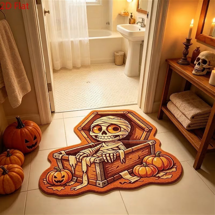 Halloween-Themed Fun Bath Mat