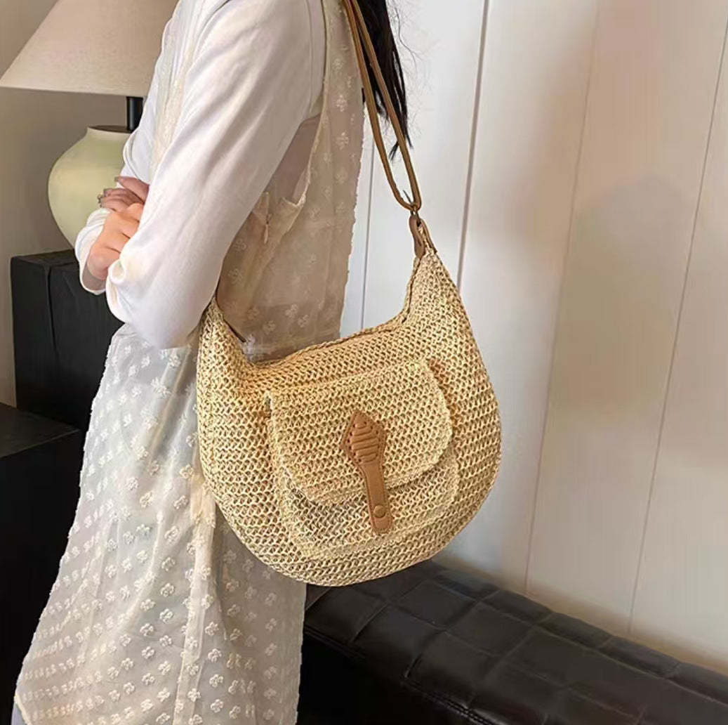 Handcrafted Shoulder Bag in Modern Boho Style Stornfield