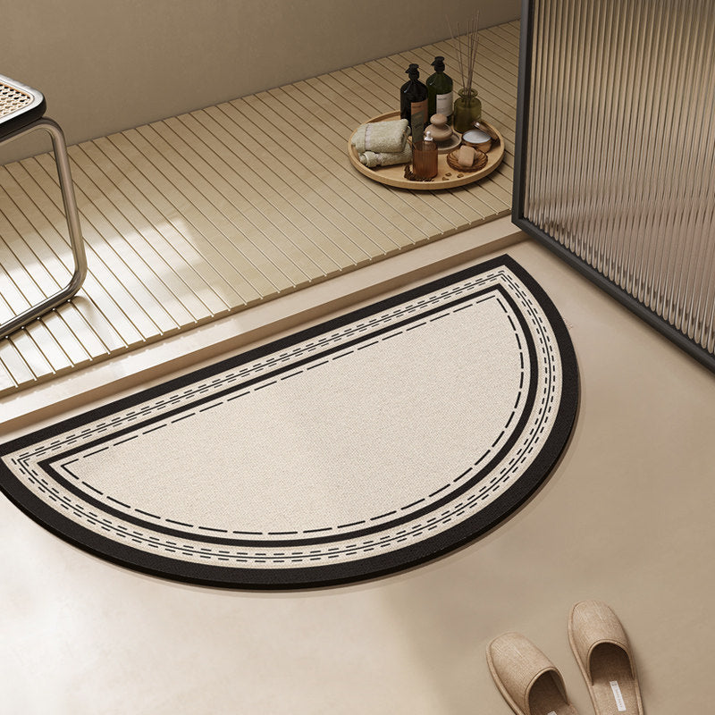 Modern Textured Bathroom Mat