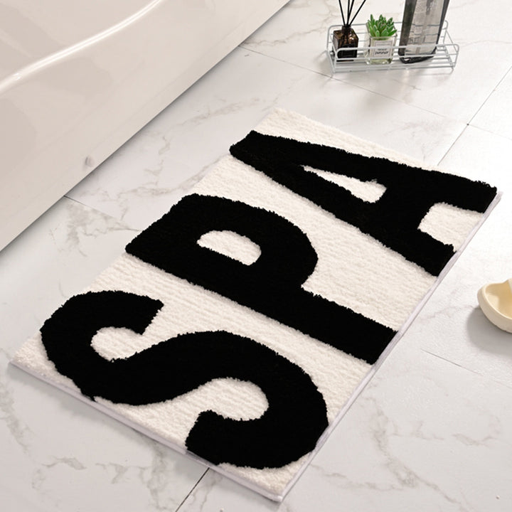 Modern Abstract Bath Mat Stornfield