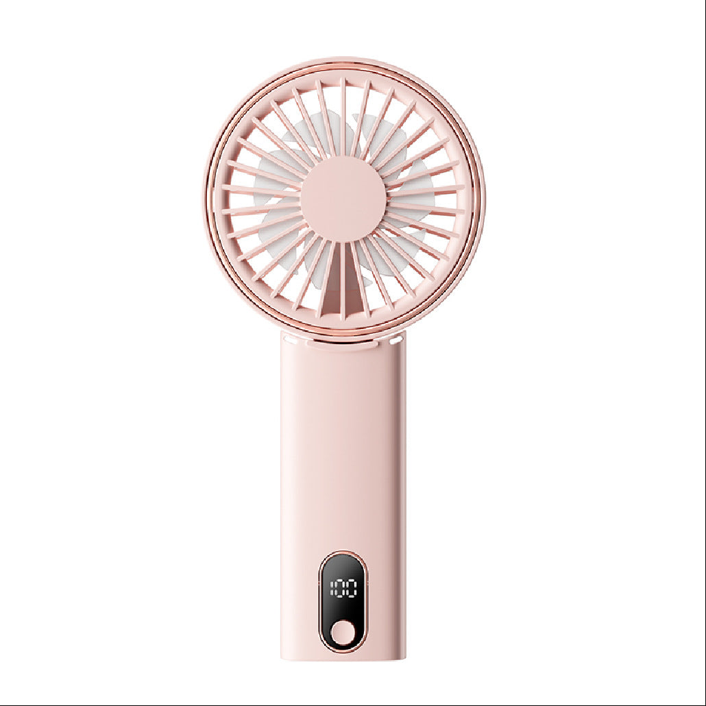 Women's portable hand fan with digital display Stornfield