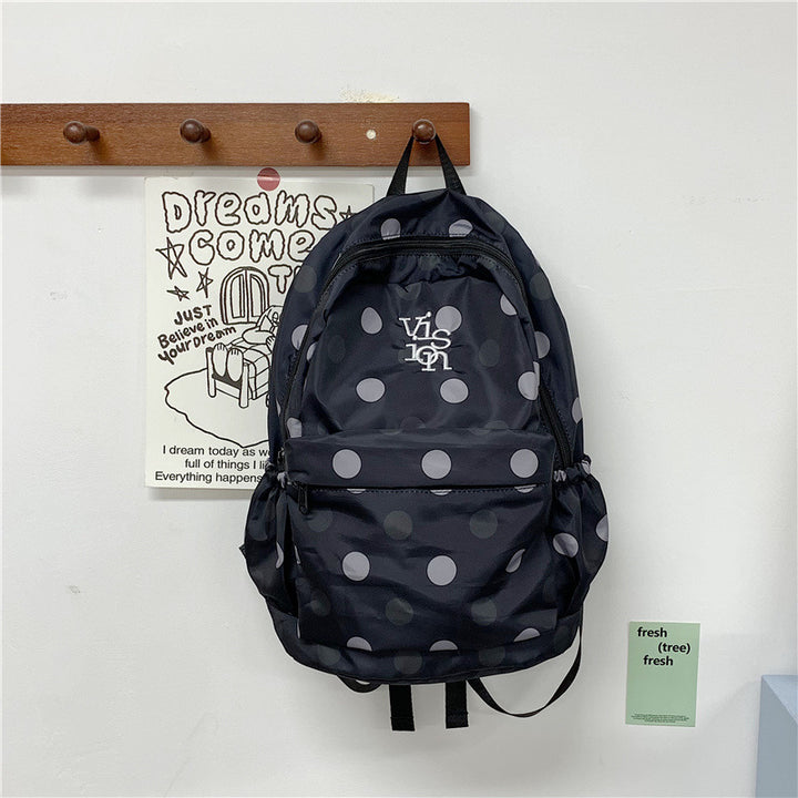 Lightweight Polka Dot Backpack Stornfield