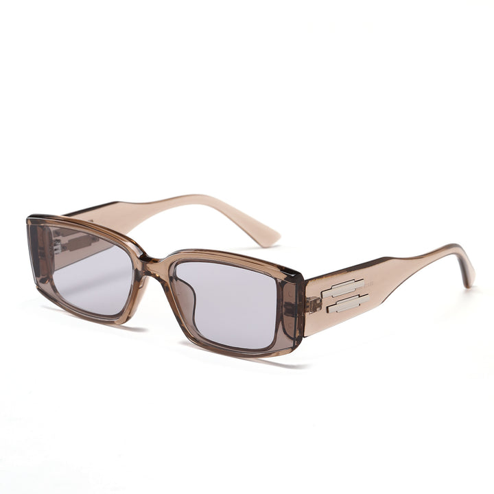Women's elegant rectangular sunglasses with stylish acetate frame Stornfield