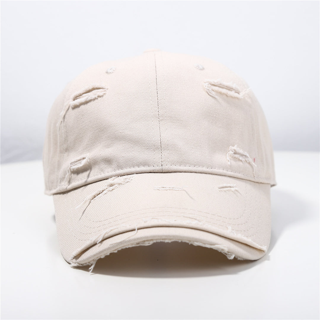 Men's Distressed Classic Cotton Baseball Cap Stornfield