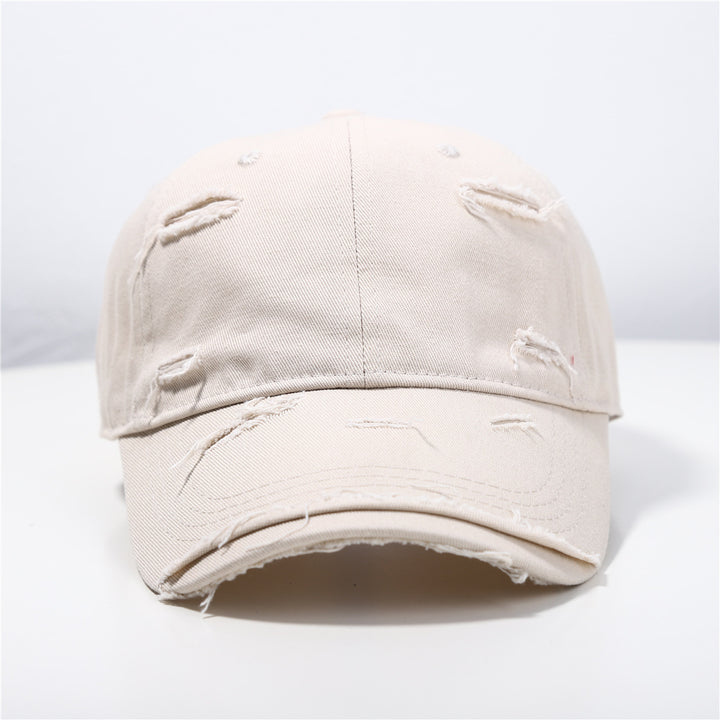 Men's Distressed Classic Cotton Baseball Cap Stornfield