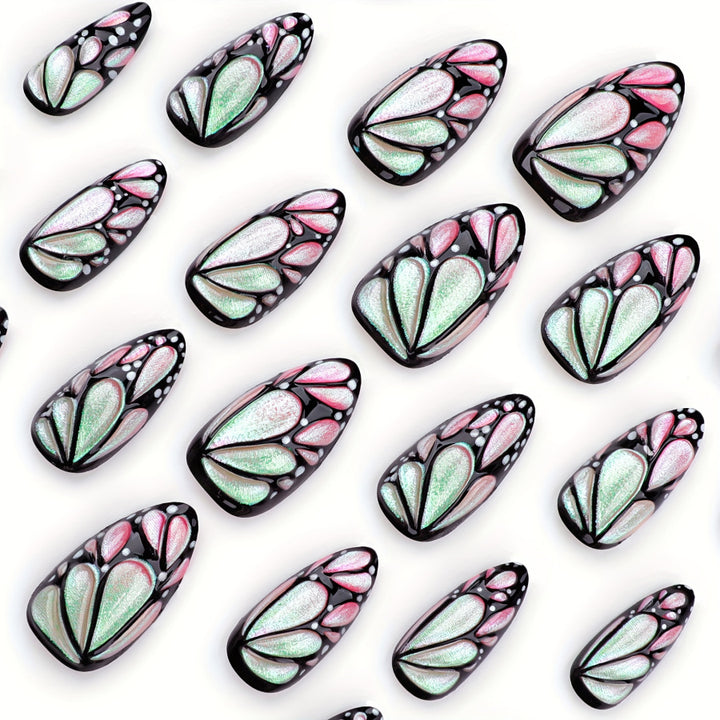 Artistic Butterfly Nail Art Stornfield