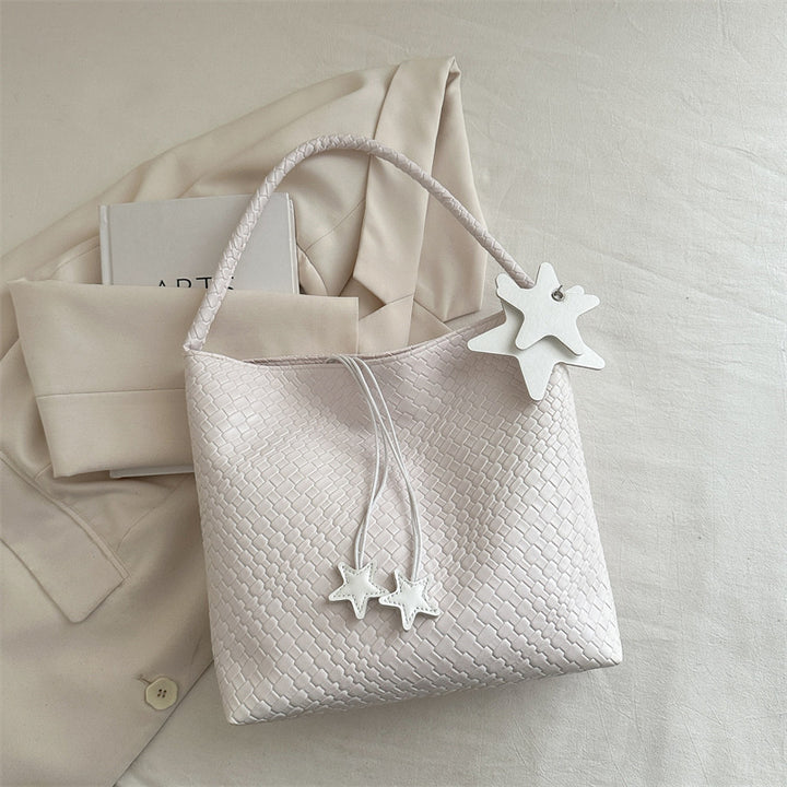 Textured Weave Handheld Shoulder Bag Stornfield
