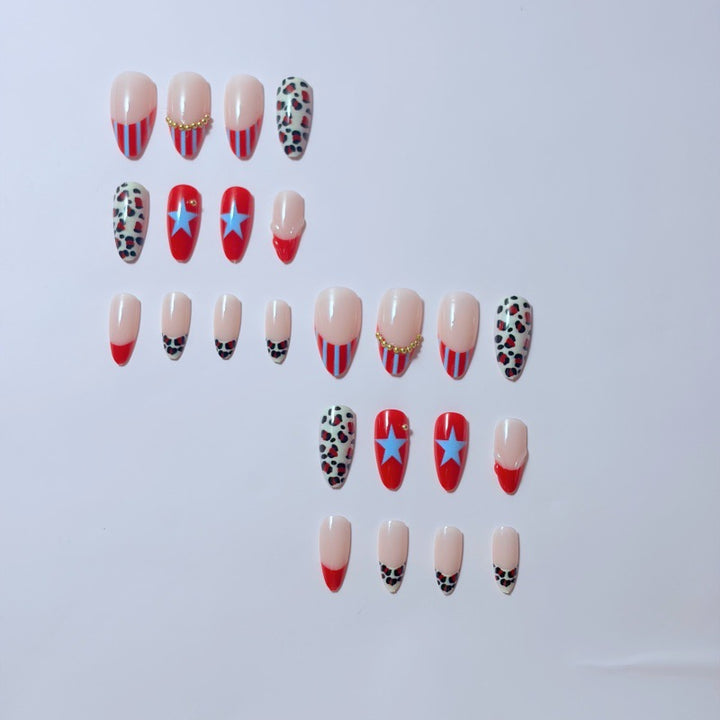 Artistic Nail Tips in Retro Style Stornfield