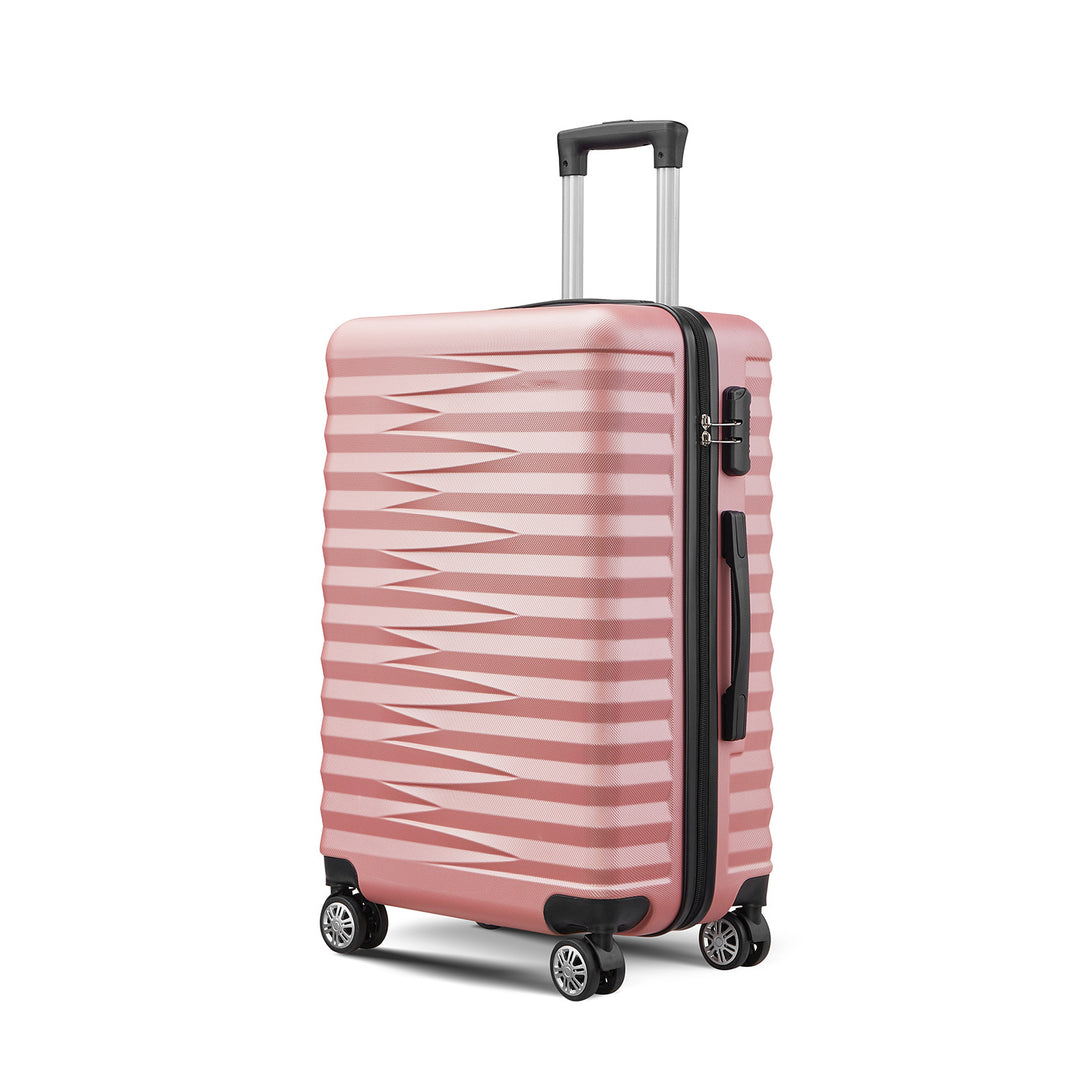 Unisex Stylish Textured Hard Shell Spinner Suitcase Stornfield