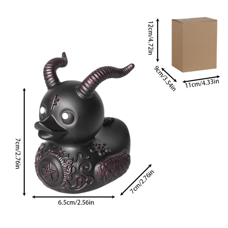 Decorative rubber duck with stylish haircut Stornfield