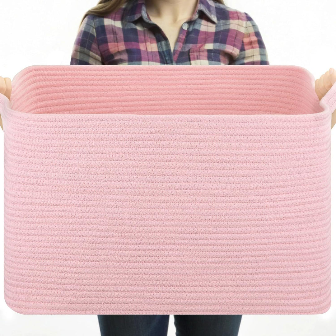 Women Versatile Storage Basket with Sturdy Handles Stornfield