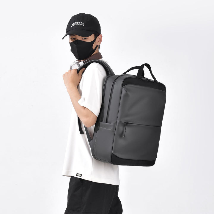 Stylish laptop backpack with multiple compartments Stornfield