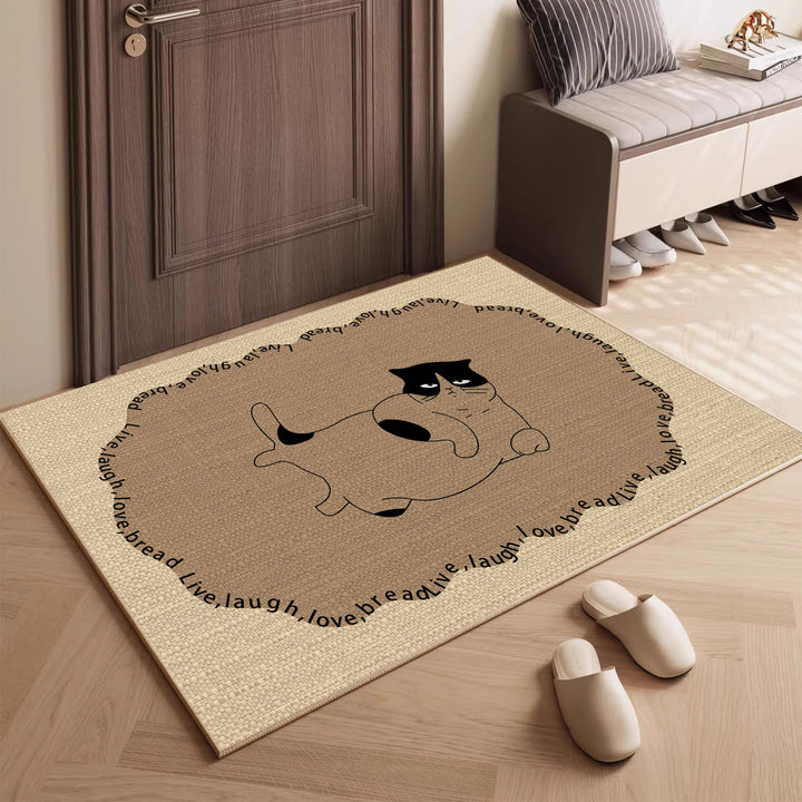 Geometric Pattern Entryway Mat