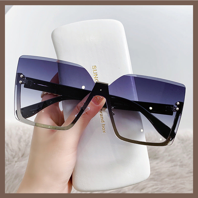 Ladies oversized sunglasses in modern design with UV protection Stornfield